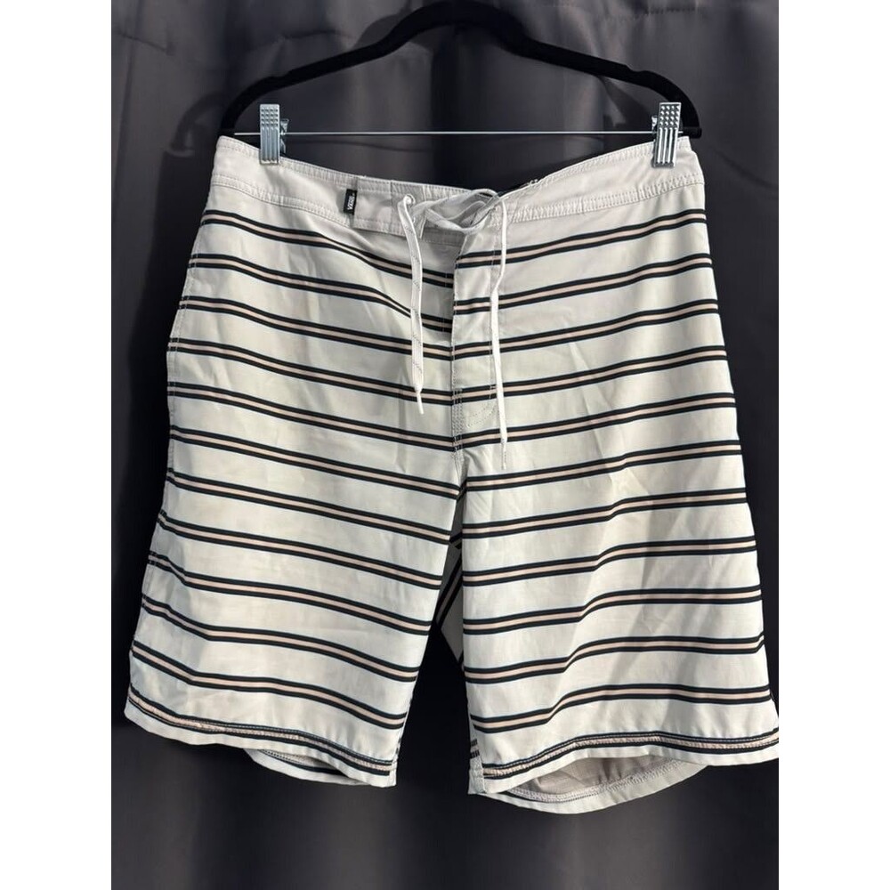 Vans Striped Board Shorts Swim Trunks – Men’s Size 36 XL
